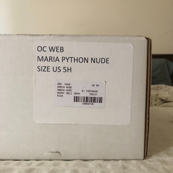 OPENING CEREMONY X out of comfort snakeskin boots - Picture 3 of 8